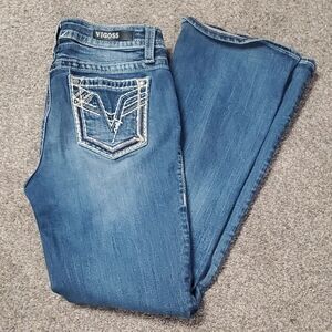 Vigoss Women's Classic Blue Boot Cut Jeans